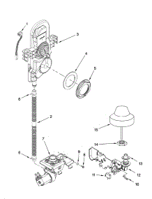 Fill And Overfill Parts parts for Kenmore Dishwasher 665.13792K602 (66513792K602, 665 13792K602) from AppliancePartsPros.com