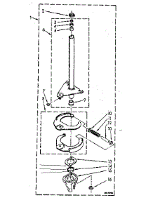 Brake And Drive Tube Parts parts for Kenmore Washer 110.81375330 (11081375330, 110 81375330) from AppliancePartsPros.com