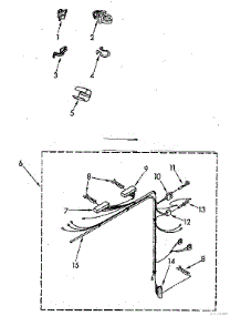 Wiring Harness Parts parts for Kenmore Washer 110.81375400 (11081375400, 110 81375400) from AppliancePartsPros.com
