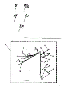 Wiring Harness Parts parts for Kenmore Washer 110.81375620 (11081375620, 110 81375620) from AppliancePartsPros.com