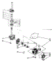 Brake, Clutch, Gearcase, Motor And Pump Parts