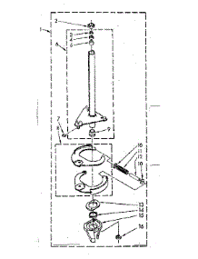 Brake And Drive Tube Parts parts for Kenmore Washer 110.81375720 (11081375720, 110 81375720) from AppliancePartsPros.com