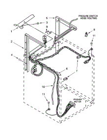 Dryer Support And Washer Parts parts for Kenmore Washer Dryer Combo 110.81422510 (11081422510, 110 81422510) from AppliancePartsPros.com