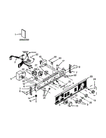 Washer / Dryer Control Panel Parts parts for Kenmore Washer Dryer Combo 110.81422510 (11081422510, 110 81422510) from AppliancePartsPros.com