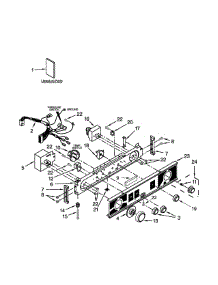 Washer / Dryer Control Panel Parts parts for Kenmore Washer Dryer Combo 110.81432510 (11081432510, 110 81432510) from AppliancePartsPros.com