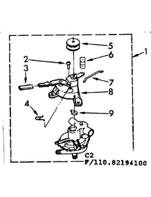 Water Pump Parts parts for Kenmore Washer 110.82194400 (11082194400, 110 82194400) from AppliancePartsPros.com