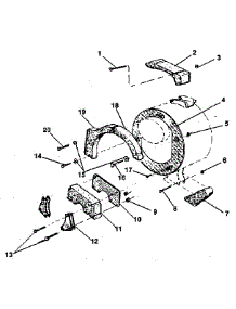 Counterweight parts for Kenmore Washer 417.84988800 (41784988800, 417 84988800) from AppliancePartsPros.com