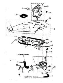 Washer Drive System, Pump parts for Kenmore Washer Dryer Combo 417.89190110 (41789190110, 417 89190110) from AppliancePartsPros.com