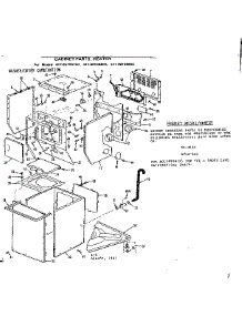 Dryer Combination parts for Kenmore Washer Dryer Combo 417.89195800 (41789195800, 417 89195800) from AppliancePartsPros.com