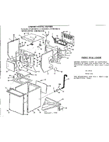 Dryer Combination parts for Kenmore Washer Dryer Combo 417.89195810 (41789195810, 417 89195810) from AppliancePartsPros.com