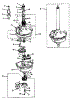 Transmission, Water Seal, Lower Bearing Asmy.