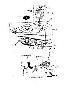 Washer Drive System, Pump parts for Kenmore Washer Dryer Combo 417.89390710 (41789390710, 417 89390710) from AppliancePartsPros.com