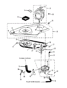 Washer Drive System, Pump parts for Kenmore Washer Dryer Combo 417.89395110 (41789395110, 417 89395110) from AppliancePartsPros.com