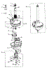 Transmission, Water Seal, Lower Bearing Asmy.