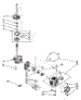 Brake, Clutch, Gearcase, Motor And Pump Parts