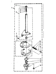 Brake And Drive Tube Parts parts for Kenmore Washer 110.82671720 (11082671720, 110 82671720) from AppliancePartsPros.com