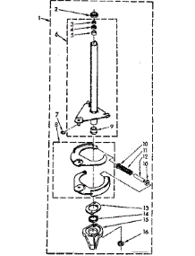 Brake And Drive Tube Parts parts for Kenmore Washer 110.82671810 (11082671810, 110 82671810) from AppliancePartsPros.com