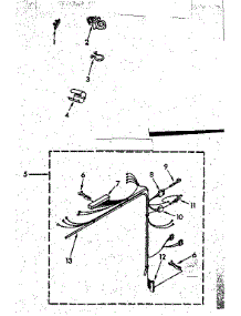 Wiring Harness Parts parts for Kenmore Washer 110.82671810 (11082671810, 110 82671810) from AppliancePartsPros.com