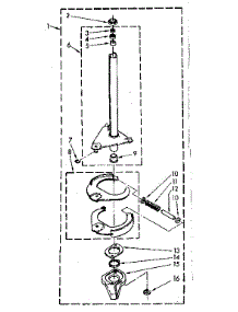 Brake And Drive Tube Parts parts for Kenmore Washer 110.82672320 (11082672320, 110 82672320) from AppliancePartsPros.com