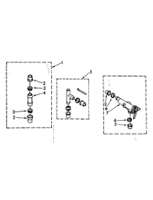 Water System Parts parts for Kenmore Washer 110.82672620 (11082672620, 110 82672620) from AppliancePartsPros.com