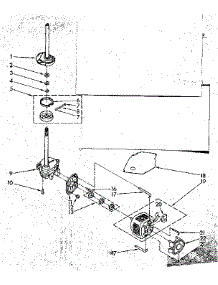 Brake, Clutch, Gearcase, Motor And Pump Parts parts for Kenmore Washer 110.82672710 (11082672710, 110 82672710) from AppliancePartsPros.com