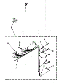 Wiring Harness Parts parts for Kenmore Washer 110.82672820 (11082672820, 110 82672820) from AppliancePartsPros.com