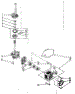 Brake, Clutch, Gearcase, Motor And Pump Parts