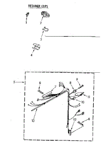 Wiring Harness Parts parts for Kenmore Washer 110.82673300 (11082673300, 110 82673300) from AppliancePartsPros.com