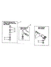 Water System Parts parts for Kenmore Washer 110.82673300 (11082673300, 110 82673300) from AppliancePartsPros.com