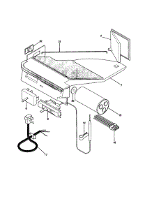 Control parts for Kenmore Air Conditioner 253.70071000 (25370071000, 253 70071000) from AppliancePartsPros.com