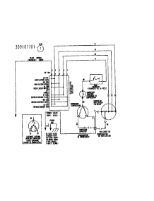 Wiring Diagram parts for Kenmore Air Conditioner 253.70083000 (25370083000, 253 70083000) from AppliancePartsPros.com