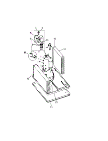 Compressor parts for Kenmore Air Conditioner 253.70083001 (25370083001, 253 70083001) from AppliancePartsPros.com