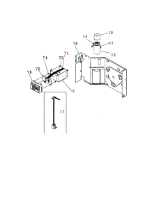 Control parts for Kenmore Air Conditioner 253.70088001 (25370088001, 253 70088001) from AppliancePartsPros.com