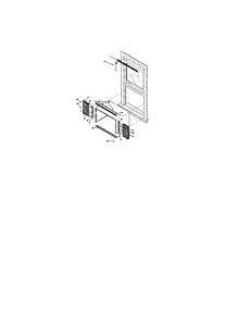 Window Mounting parts for Kenmore Air Conditioner 253.70088003 (25370088003, 253 70088003) from AppliancePartsPros.com