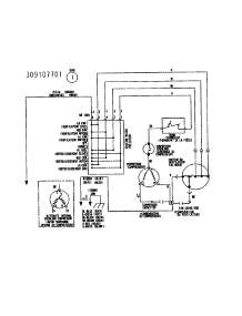 Wiring parts for Kenmore Air Conditioner 253.70093000 (25370093000, 253 70093000) from AppliancePartsPros.com