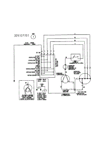 Wiring Diagram parts for Kenmore Air Conditioner 253.70104001 (25370104001, 253 70104001) from AppliancePartsPros.com