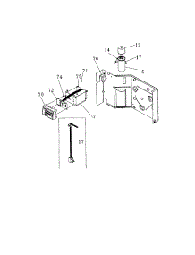 Control parts for Kenmore Air Conditioner 253.70106001 (25370106001, 253 70106001) from AppliancePartsPros.com