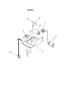 Control parts for Kenmore Air Conditioner 253.70123000 (25370123000, 253 70123000) from AppliancePartsPros.com
