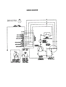 Wiring Diagram parts for Kenmore Air Conditioner 253.70123000 (25370123000, 253 70123000) from AppliancePartsPros.com