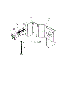 Controls parts for Kenmore Air Conditioner 253.70125001 (25370125001, 253 70125001) from AppliancePartsPros.com