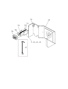Control parts for Kenmore Air Conditioner 253.70125002 (25370125002, 253 70125002) from AppliancePartsPros.com