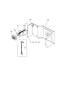 Control parts for Kenmore Air Conditioner 253.70125003 (25370125003, 253 70125003) from AppliancePartsPros.com