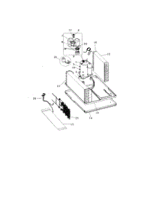 Compressor parts for Kenmore Air Conditioner 253.70127990 (25370127990, 253 70127990) from AppliancePartsPros.com