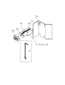 Control parts for Kenmore Air Conditioner 253.70186001 (25370186001, 253 70186001) from AppliancePartsPros.com
