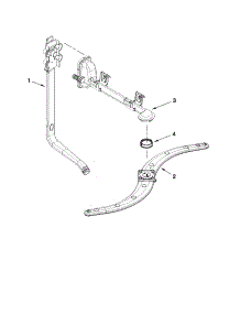 Upper Wash And Rinse Parts parts for Kenmore Dishwasher 665.13023K112 (66513023K112, 665 13023K112) from AppliancePartsPros.com