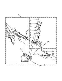 Burner Assembly parts for Kenmore Dryer 110.7992310 (1107992310, 110 7992310) from AppliancePartsPros.com