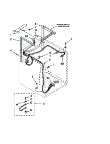 Dryer Support And Washer parts for Kenmore Washer Dryer Combo 110.80754000 (11080754000, 110 80754000) from AppliancePartsPros.com