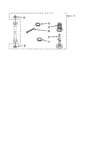 Miscellaneous parts for Kenmore Washer Dryer Combo 110.80754000 (11080754000, 110 80754000) from AppliancePartsPros.com