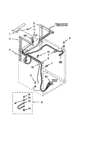 Dryer Support And Washer parts for Kenmore Washer Dryer Combo 110.80754001 (11080754001, 110 80754001) from AppliancePartsPros.com