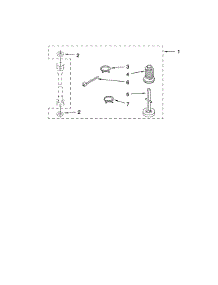 Miscellaneous Parts parts for Kenmore Washer Dryer Combo 110.80754006 (11080754006, 110 80754006) from AppliancePartsPros.com